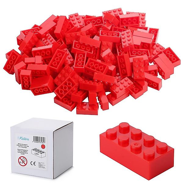 Katara 120 Steckbausteine 4x2 Noppen, Spielzeug günstig online kaufen