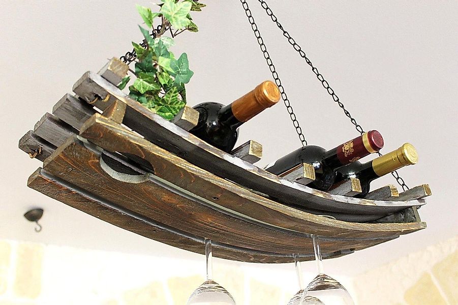 DanDiBo Weinregal 5089 Deckenregal aus Holz günstig online kaufen