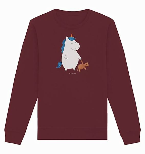 Mr. & Mrs. Panda Longpullover Größe S Einhorn Teddy - Burgundy - Geschenk, günstig online kaufen