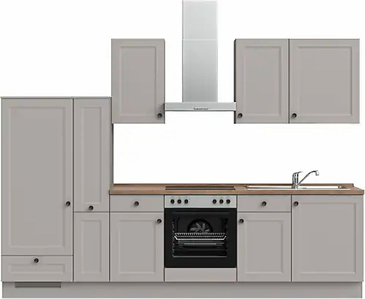 nobilia® Küchenzeile »"Cascada I"«, vormontiert, Ausrichtung wählbar, Breit günstig online kaufen