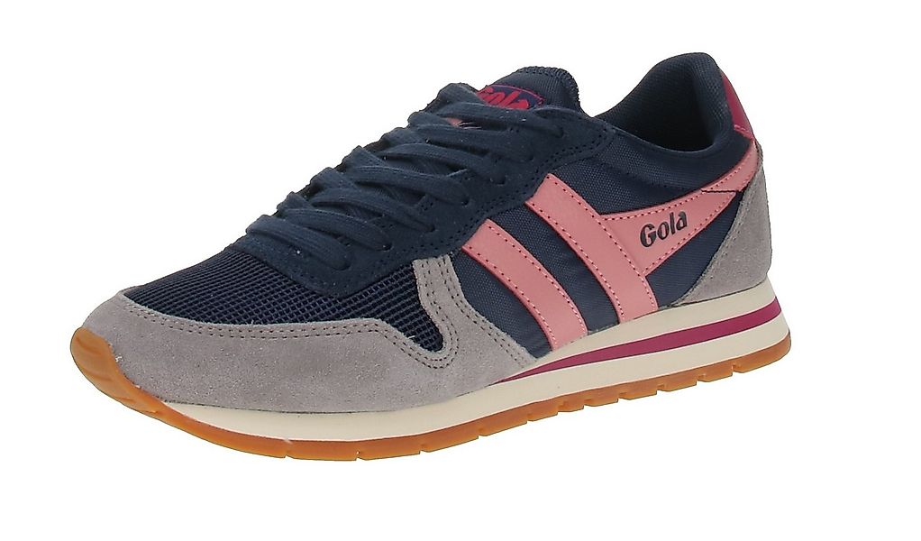 Gola Gola Daytona - Damen Sneaker - Navy-Cement-Coral-Pink Sneaker günstig online kaufen