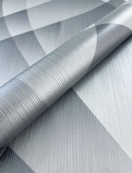 Newroom Vliestapete, Grau Tapete Modern Grafik günstig online kaufen