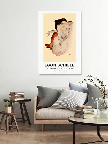 Poster / Leinwandbild - Egon Schiele - Graphische Sammlung günstig online kaufen