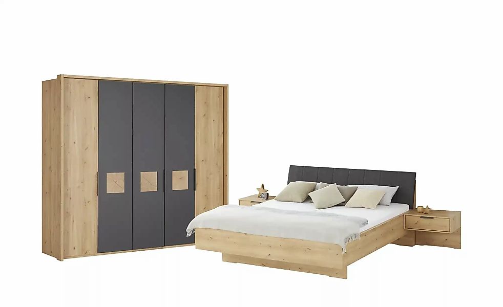 uno Schlafzimmer  Sopa ¦ holzfarben Komplett-Schlafzimmer - Höffner günstig online kaufen