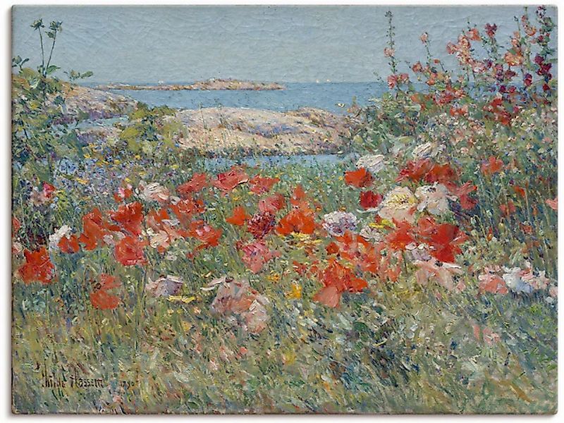 Artland Wandbild »Celia Thaxters Garten 1890.« Blumenwiese 1 Stk. tlg. als günstig online kaufen