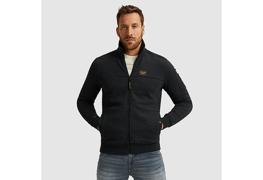 PME LEGEND Sweatjacke mit Logo Stickerei günstig online kaufen