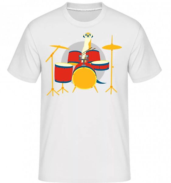 Erdmännchen am Schlagzeug · Shirtinator Männer T-Shirt günstig online kaufen
