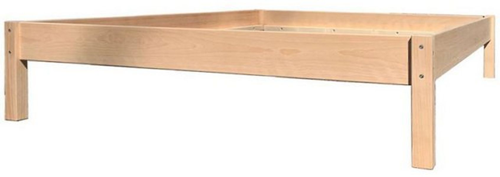 LIEGEWERK Bett BUCHE Bett Massivholzbett natur Holz massiv 90 100 120 140 1 günstig online kaufen