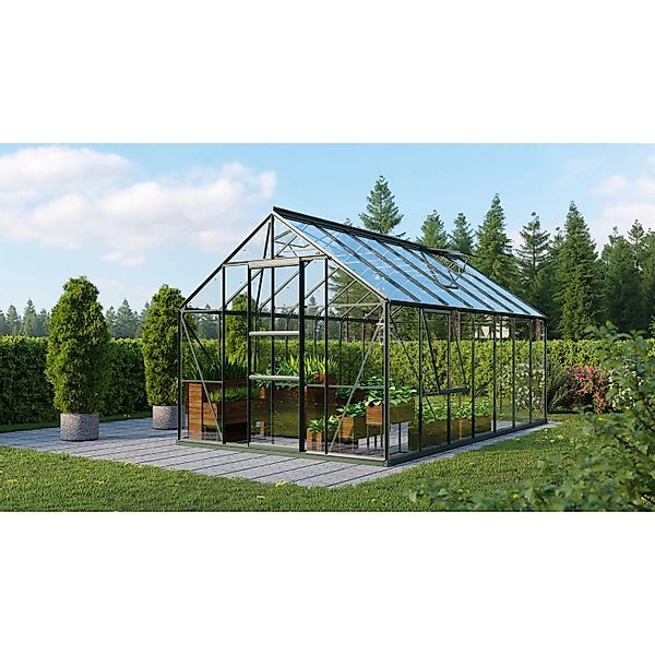 Vitavia Gewächshaus Meridian 11500 Smaragd 11,5 m² günstig online kaufen