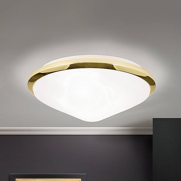 Orion Leuchten Deckenleuchte Rima Ø 32 cm 2 x E27 Gold günstig online kaufen