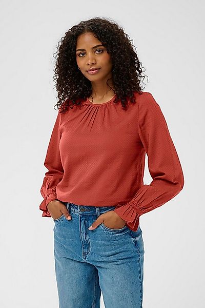 KAFFE Langarmbluse Langarm-Bluse KAamalia günstig online kaufen
