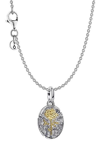 Pandora Kette mit Anhänger Damen-Silber Geschenkset Zweifarbig Rose günstig online kaufen