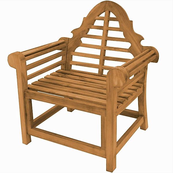 Marlborostuhl Caserta Teak Massivholz günstig online kaufen