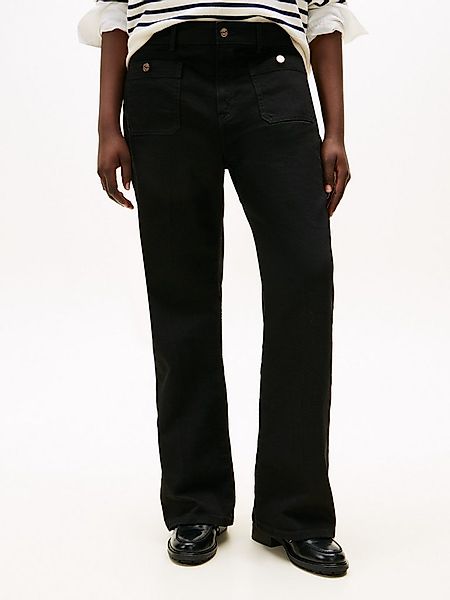 Tommy Hilfiger Curve Bootcut-Jeans CRV DNM BLACK BOOTCUT HW in großen Größe günstig online kaufen