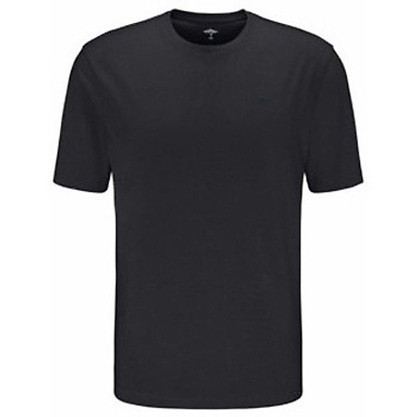 Fynch-Hatton  T-Shirt Rundhals T-Shirt für Herren in schwarz günstig online kaufen