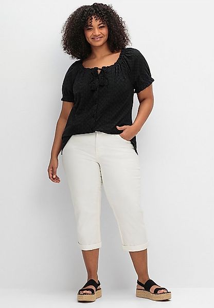 sheego by Joe Browns Klassische Bluse Kurzarmbluse Kurzarm günstig online kaufen