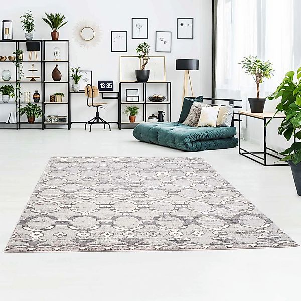 Carpet City Teppich "Platin 7885" rechteckig 11 mm Höhe Kurzflor, Marokkani günstig online kaufen