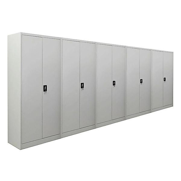 PROREGAL MegaDeal 5x Flügeltürenschrank ELEPHANT Komplett Montiert 2 Türen günstig online kaufen