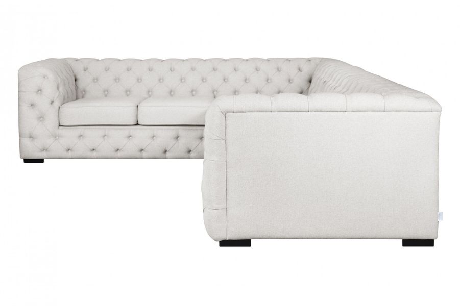 Home affaire Chesterfield-Sofa KALINA L-Form, hochwertig günstig online kaufen