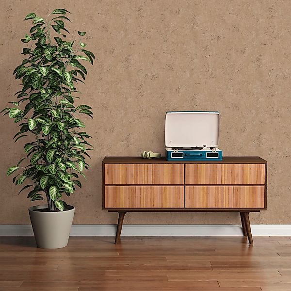 Livingwalls Tapete Beton-Optik Braun 53 cm x 10,05 m AS-384841 günstig online kaufen