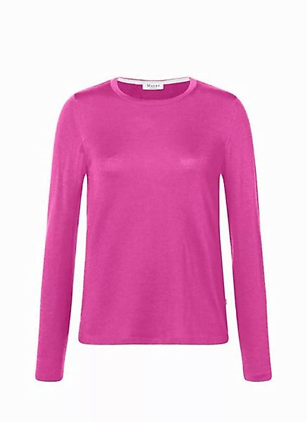 MAERZ Muenchen Wollpullover Pullover Rundhals MAERZ pink günstig online kaufen