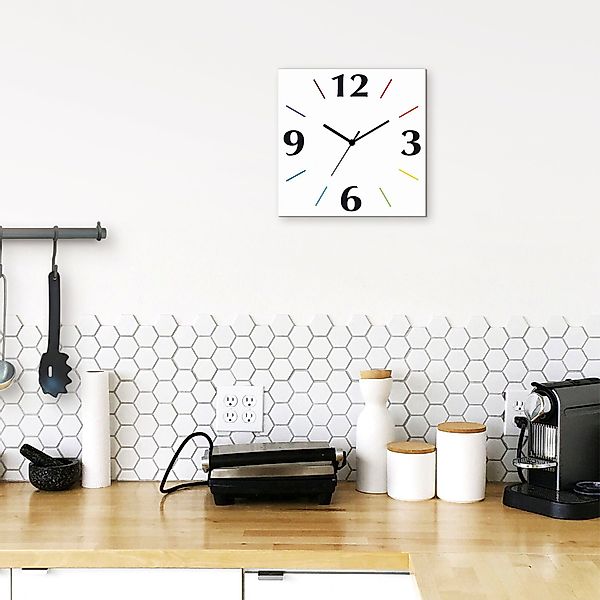 Artland Wanduhr Uni Trendfarben (wahlweise mit günstig online kaufen