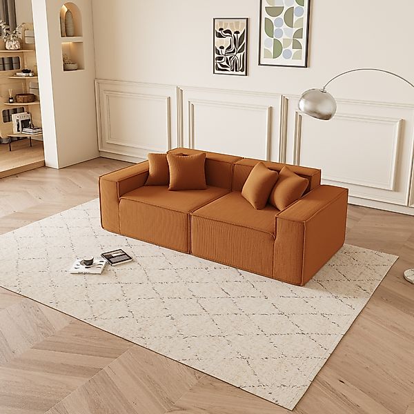 JOULISE 2-Sitzer MINOVA 2-Sitzer Sofa, Cordstoff, günstig online kaufen