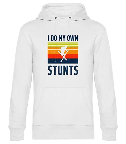 I Do My Own Stunts · Unisex Premium Hoodie günstig online kaufen