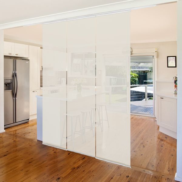 Bilderdepot24 Schiebegardine modern Flächenvorhang blickdicht Meersand günstig online kaufen