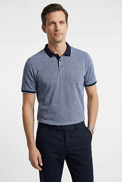 MARVELIS Poloshirt meliert, leicht tailliert günstig online kaufen