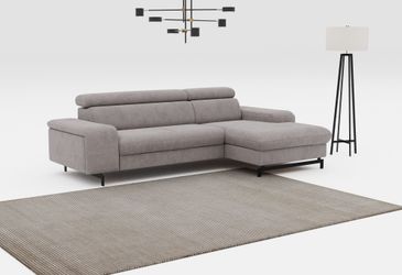 COTTA Ecksofa "Emma L-Form" mit Kopfteilverstellung, wahlweise mit Bettfunk günstig online kaufen
