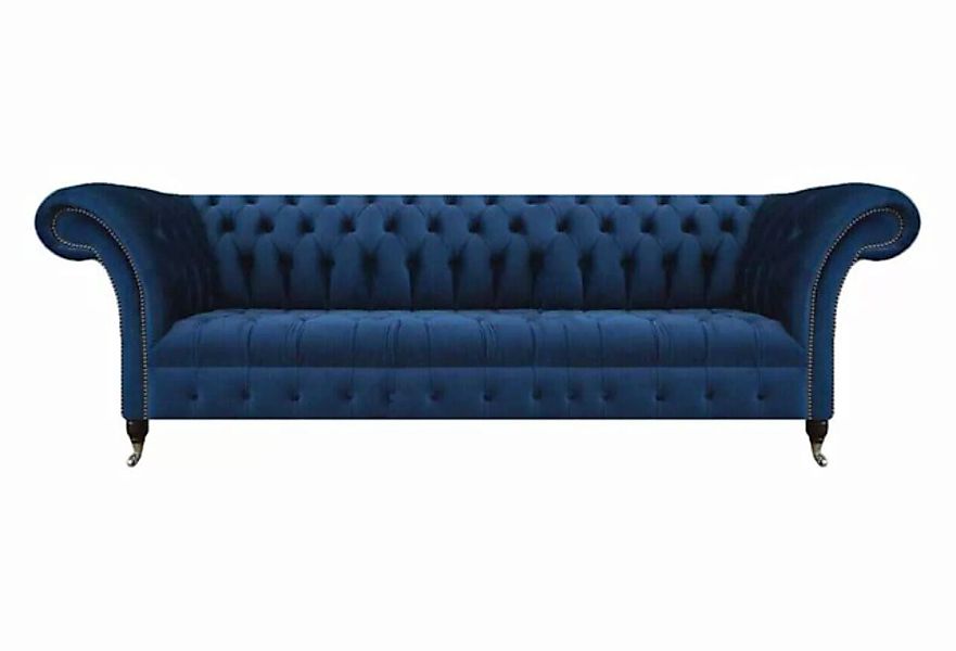 JVmoebel Chesterfield-Sofa Lila Sofa Viersitzer Couch Polstermöbel Wohnzimm günstig online kaufen