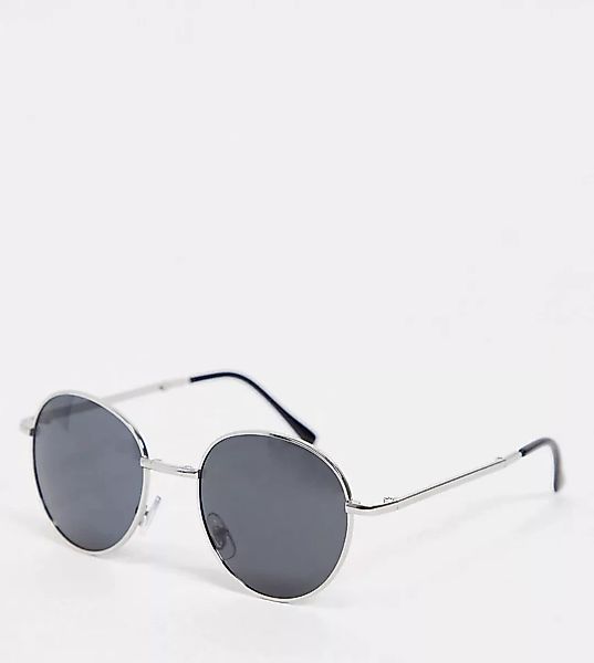 South Beach – Faltbare Sonnenbrille in silberfarben mit getönten Gläsern günstig online kaufen