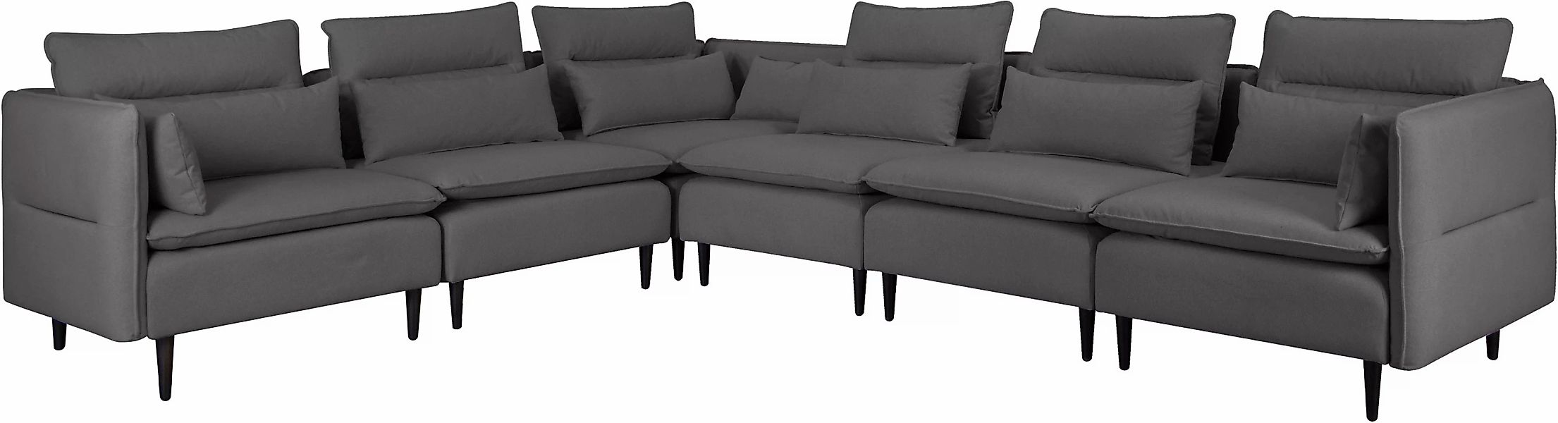 andas Ecksofa »ALVIK L-Form«, zusammengesetzt aus Modulen, erweiterbar mit günstig online kaufen
