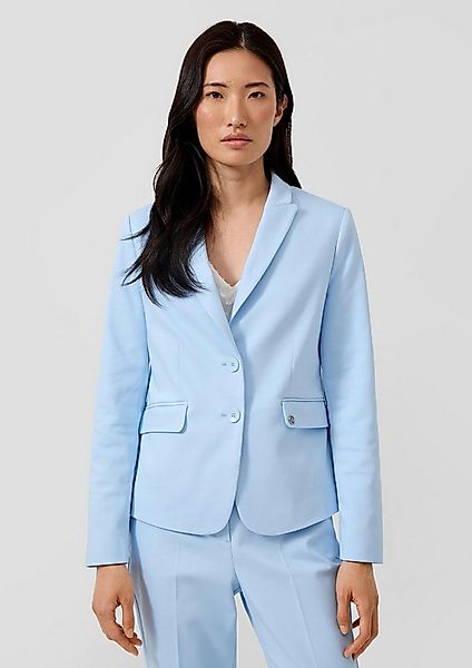 s.Oliver Jackenblazer Indoor-Blazer Hochwertiger Crop-Blazer im Slim Fit günstig online kaufen
