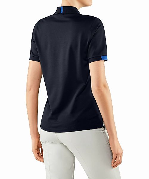 FALKE Damen Polo Shirt Polo, S, Blau, Baumwolle, 37487-643702 günstig online kaufen