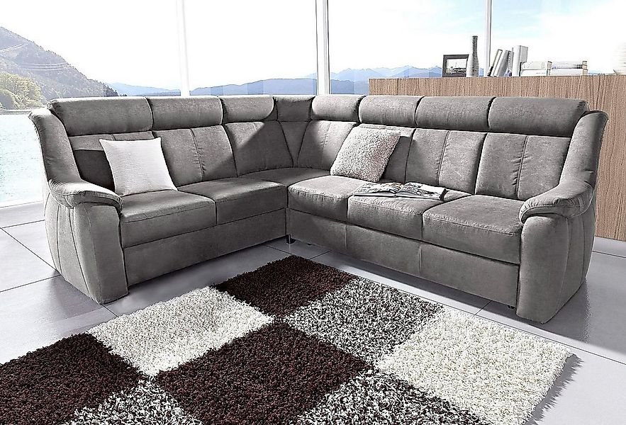 sit&more Ecksofa Basel L-Form, wahlweise mit Relaxfunktion günstig online kaufen
