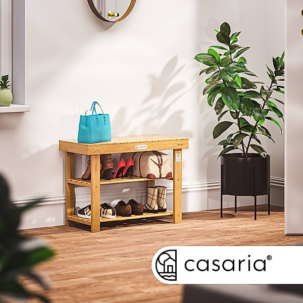 Casaria Schuhbank (1-St), mit Sitzfläche 70x46x33cm günstig online kaufen