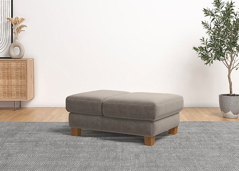 Home affaire Polsterhocker "Dundee", mit Klappfunktion - wie ein Sessel nut günstig online kaufen