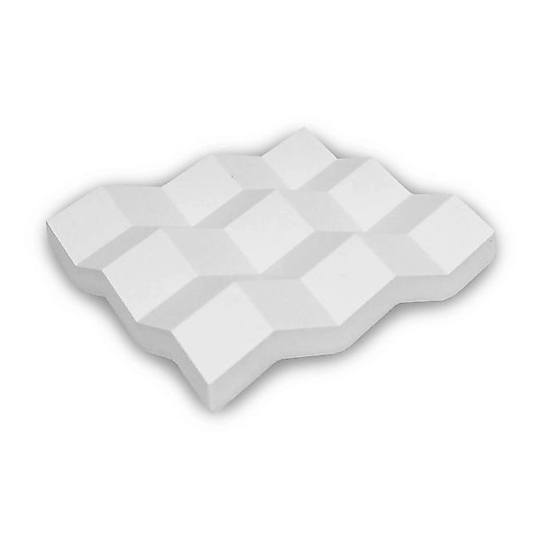 ORAC 1 MUSTERSTÜCK MODERN S-W117 10 x 10 cm MUSTER des 3D Wandpaneels günstig online kaufen