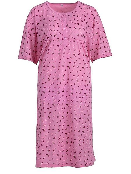 Lucky Nachthemd Nachthemd Kurzarm - Floral 3XL-6XL günstig online kaufen