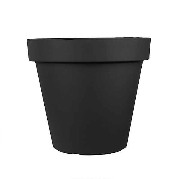 BigDean Blumentopf Ø 50 cm Grau günstig online kaufen