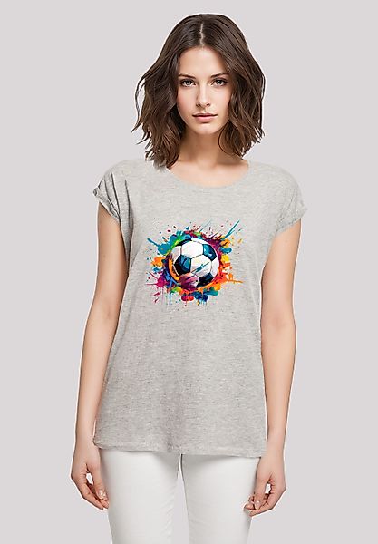 F4NT4STIC T-Shirt Bunte Fußball Grafik Premium günstig online kaufen