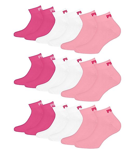 Fila Sportsocken Quarter Socken (9-Paar) mit günstig online kaufen