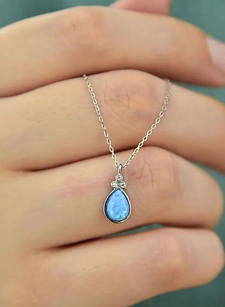 Einzelstück Charm-Kette Opal Classic Halskette günstig online kaufen