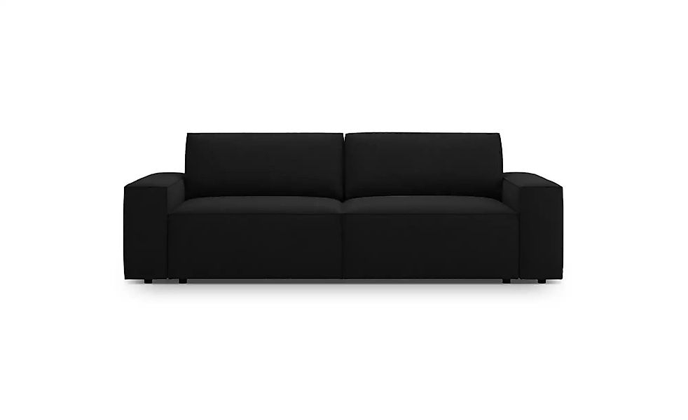 Micadoni Einzelsofa  Jodie ¦ schwarz ¦ Maße (cm): B: 247 H: 86 Polstermöbel günstig online kaufen