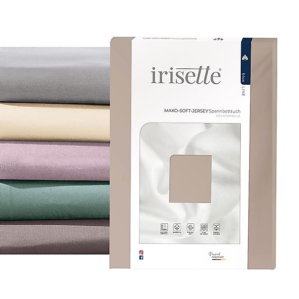Irisette Spannbettlaken Jupiter 8, Mako-Jersey, Gummizug: günstig online kaufen