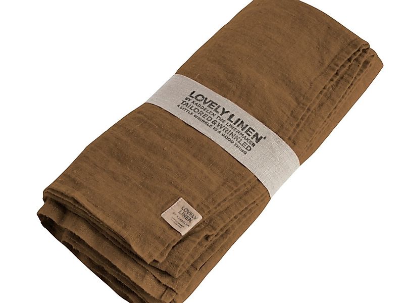Lovely Linen Tischdecke Lovely Tischdecke Leinen almond 145 x 300 cm, LOVEL günstig online kaufen