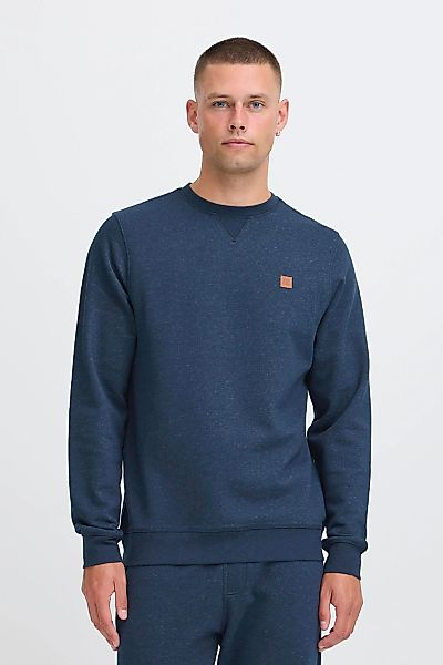 Blend Rundhalspullover "BHPova", Klassischer Sweatpullover mit Rundhalsauss günstig online kaufen