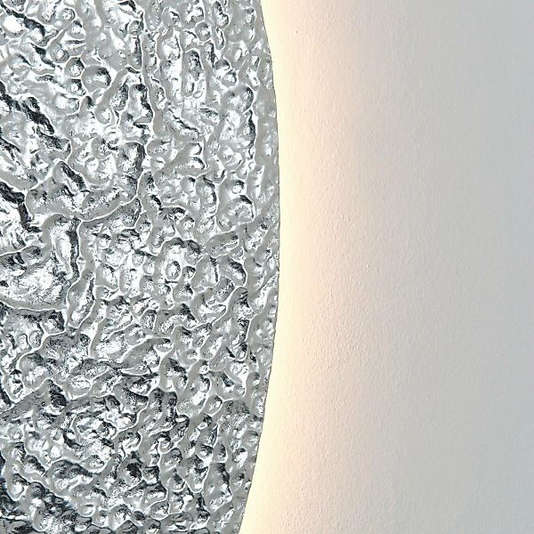 LED-Wandleuchte Meteor, Ø 120 cm, silber günstig online kaufen